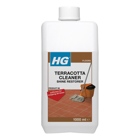 HG TERRACOTTA CLEAN &amp; SHINE 1LT