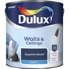 DULUX  MATT SAPPHIRE SALUTE VINYL 2.5LT