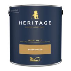 DULUX HERITAGE MATT BRUSHED GOLD 2.5L