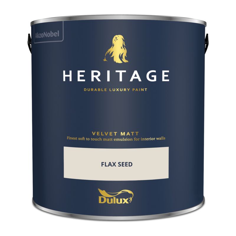 DULUX HERITAGE MATT FLAX SEED 2.5L