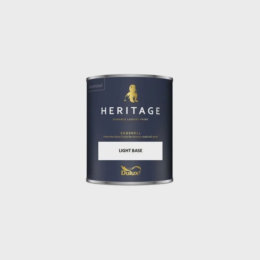 DULUX HERITAGE EGGSHELL LIGHT BASE 750ML