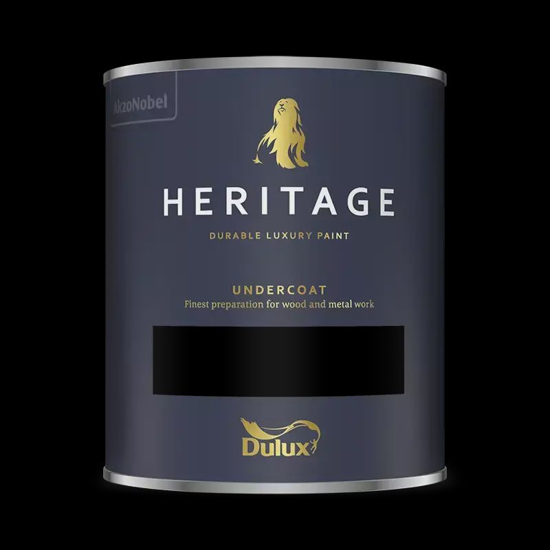 DULUX HERITAGE EGGSHELL UNDERCOAT WHITE 750ML