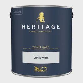 DULUX HERITAGE MATT CHALK WHITE 2.5L