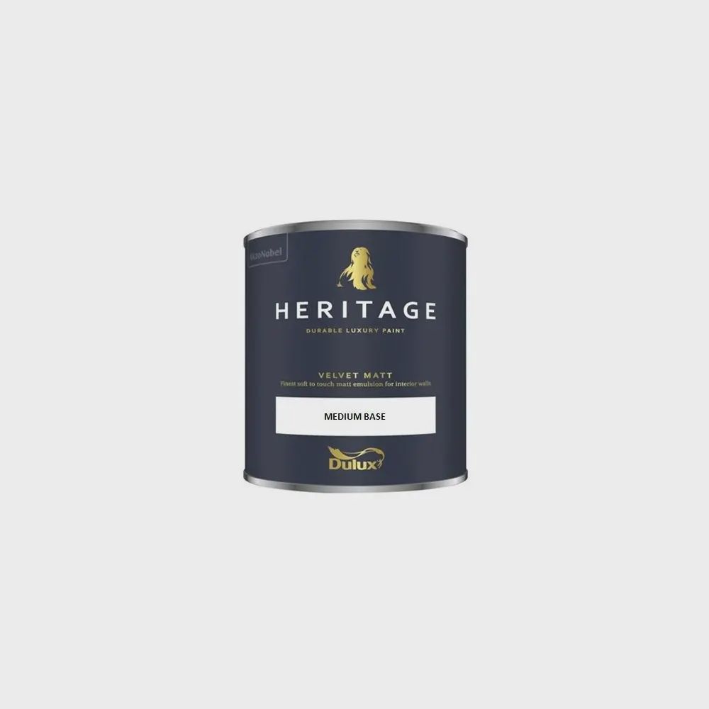 DULUX HERITAGE MATT MEDIUM BASE 1LT