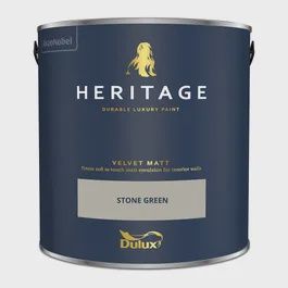 DULUX HERITAGE MATT STONE GREEN 2.5L