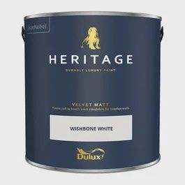 DULUX HERITAGE MATT WISHBONE WHITE 2.5L