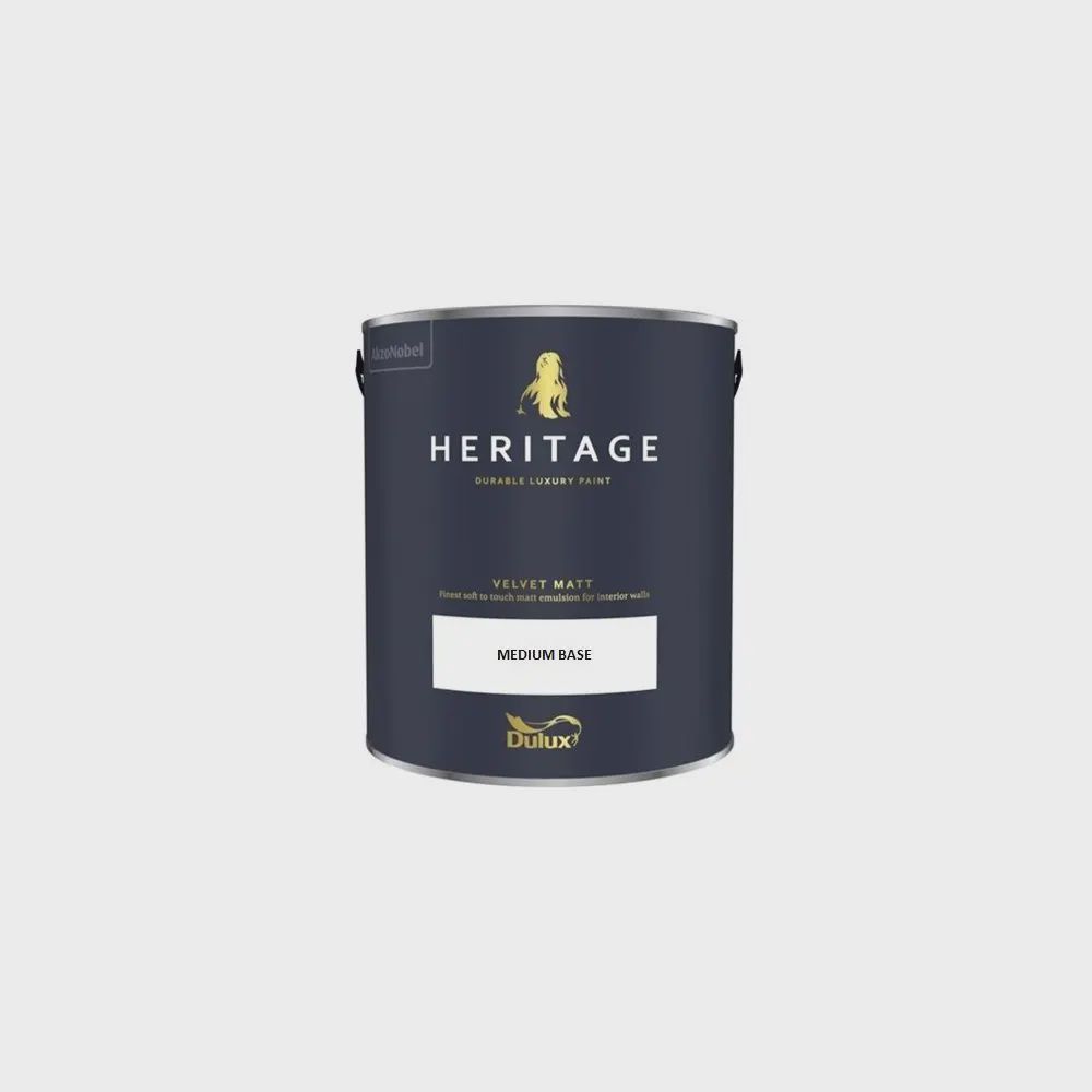 DULUX HERITAGE MEDIUM MATT BASE 5LT