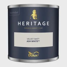 DULUX HERITAGE TESTER ASH WHITE 125ML