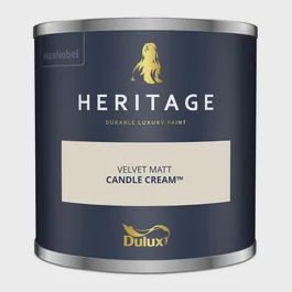 DULUX HERITAGE TESTER CANDLE CREAM 125ML