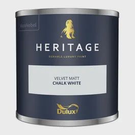 DULUX HERITAGE TESTER CHALK WHITE 125ML