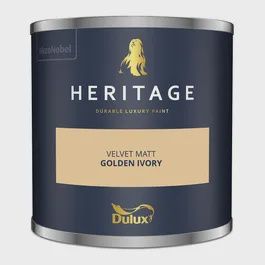 DULUX HERITAGE TESTER GOLDEN IVORY 125ML