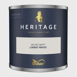 DULUX HERITAGE TESTER LINNET WHITE 125ML