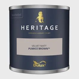 DULUX HERITAGE TESTER PUMICE BROWN 125ML
