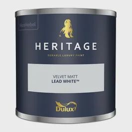 DULUX HERITAGE TESTER LEAD WHITE 125ML