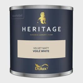 DULUX HERITAGE TESTER VOILE WHITE 125ML