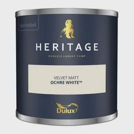 DULUX HERITAGE TESTER OCHRE WHITE 125ML
