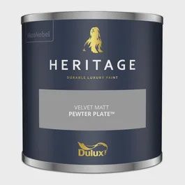 DULUX HERITAGE TESTER PEWTER PLATE 125ML