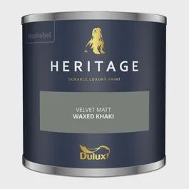 DULUX HERITAGE TESTER WAXED KHAKI 125ML