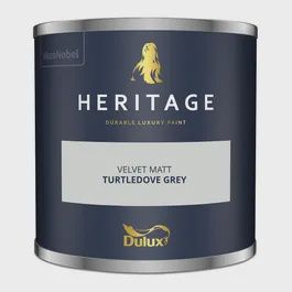 DULUX HERITAGE TESTER TURLEDOVE GREY 125ML