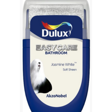 Dulux easycare bathroom tester jasmine white 30ml