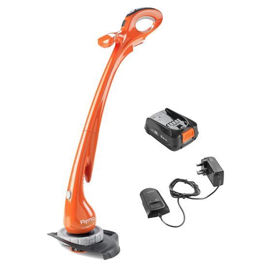 FLYMO 18V EASITRIM 250 &amp; 2AH BATTERY &amp; CHARGER