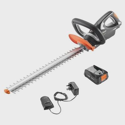 FLYMO 18V ULTRACUT 500 &amp; 2AH BATTERY &amp; CHARGER