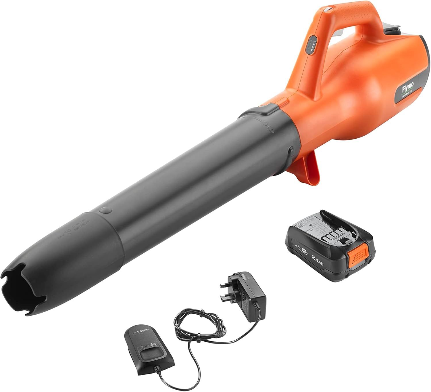 Flymo Easiclear 100 &amp; 2.5AH Battery &amp; Charger