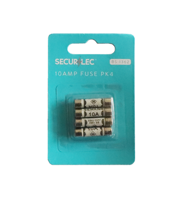 10 AMP PLUG FUSES PK4
