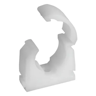 (x10) 15mm HINGE LOCK PIPE CLIPS