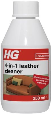HG 4 IN 1 LEATHER CLEANER 250ML