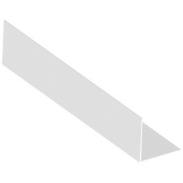 12.5MM PVC EQUAL ANGLE WHITE