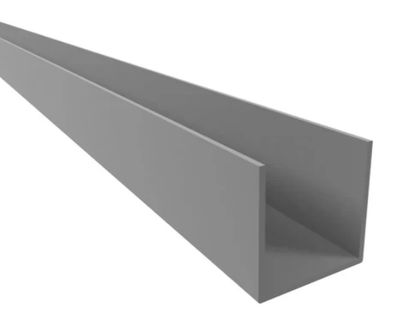 10MM X 13.5MM X 1M ALUMINIUM U PROFILE