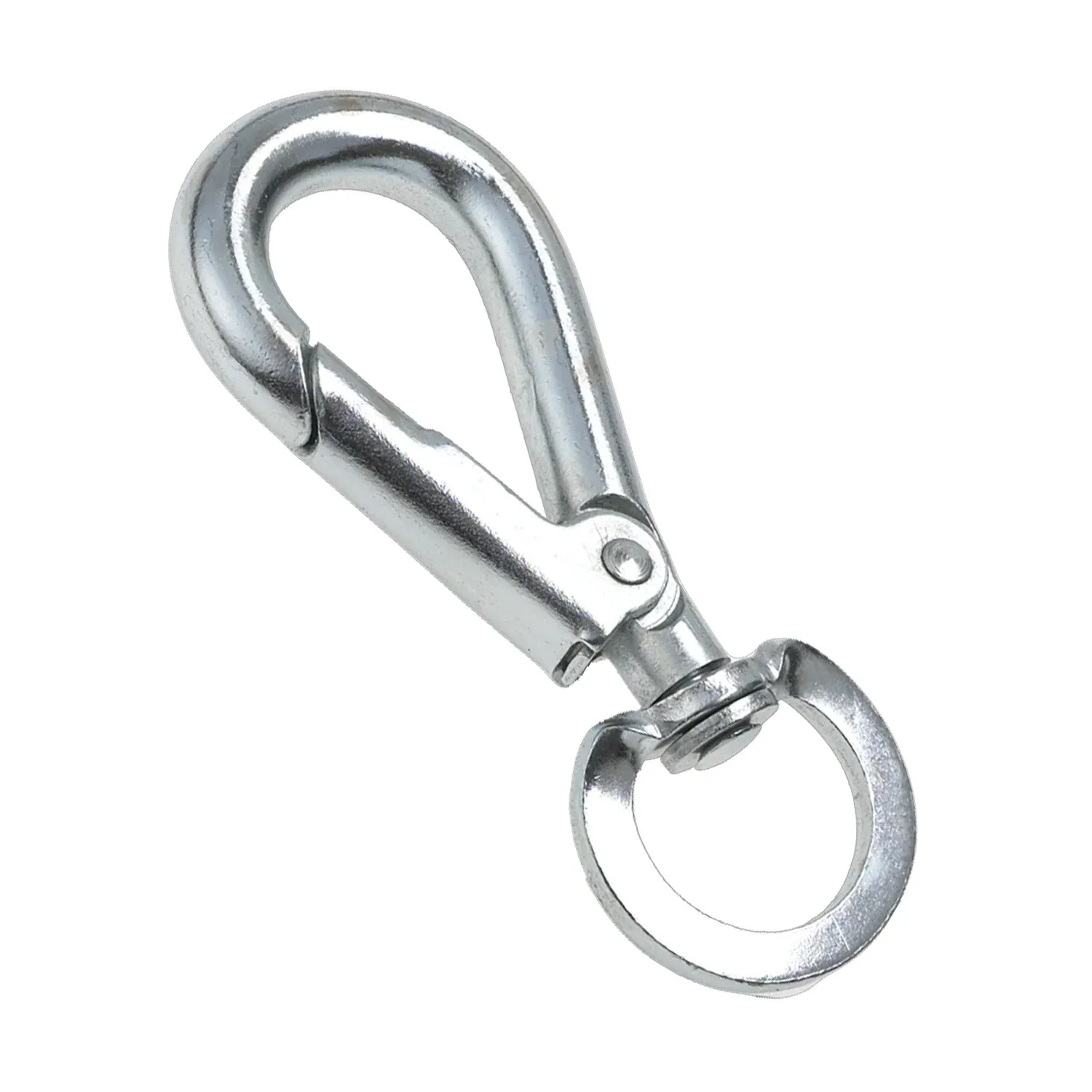 (x1) 60MM SPRING HOOKS TO SWIVEL