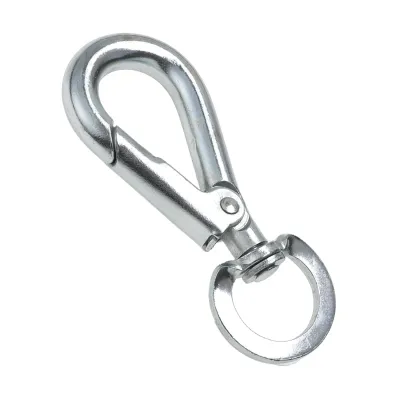(x1) 60MM SPRING HOOKS TO SWIVEL