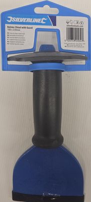 100MM BOLSTER CHISEL WITH GUARD