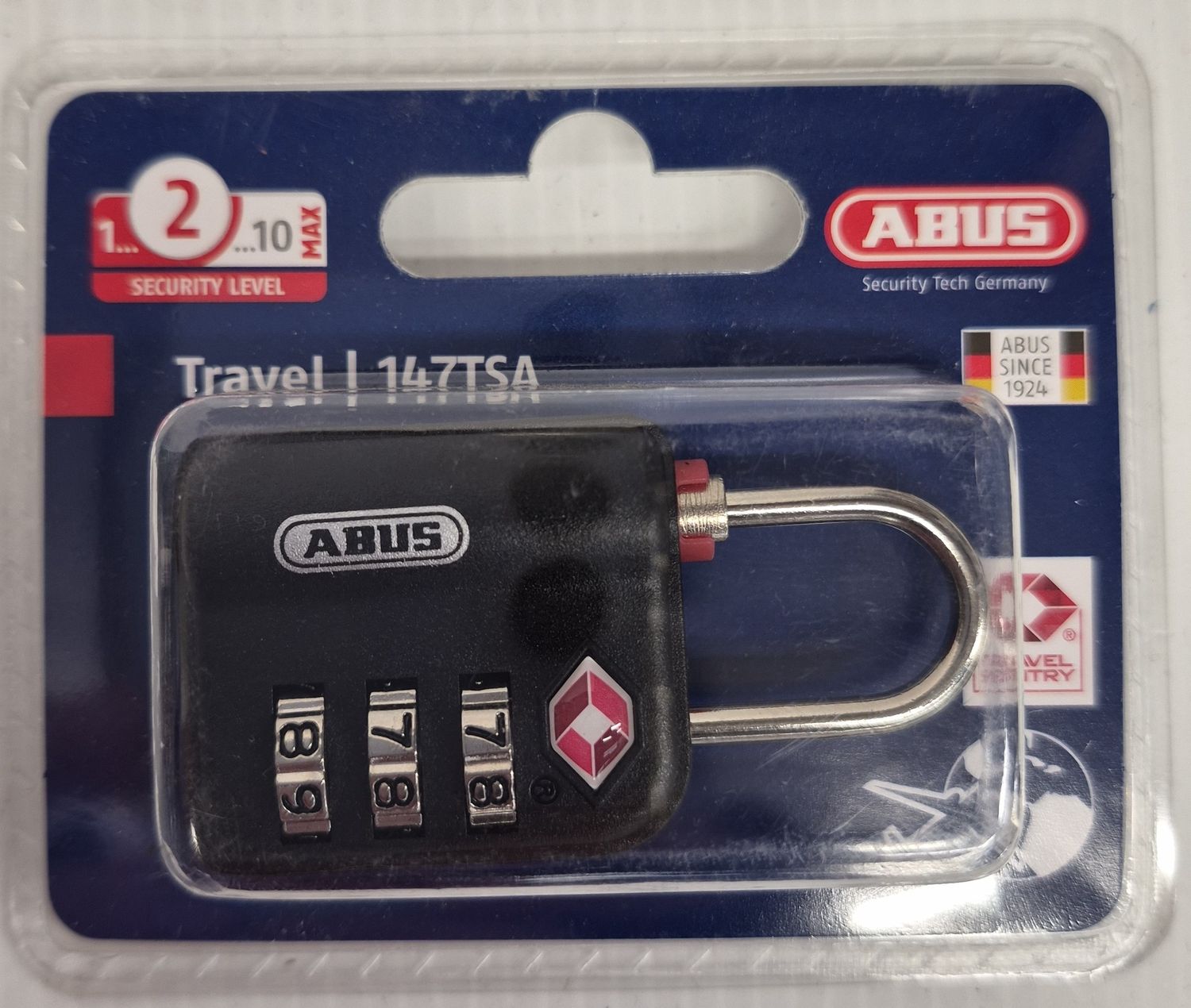 147TSA/30 COMBI LUGGAGE PADLOCK