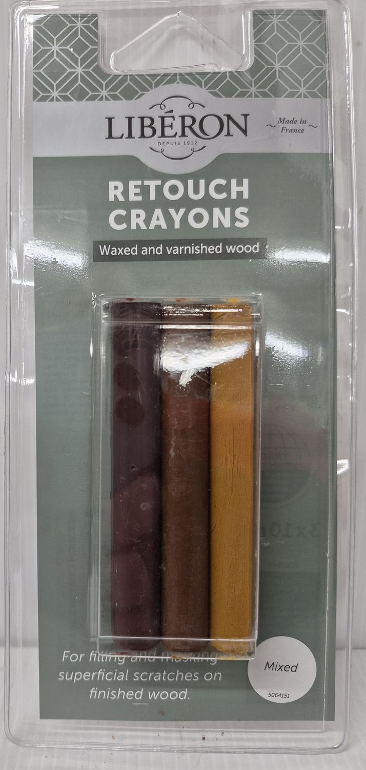 LIBERON RETOUCH CRAYONS MIXED