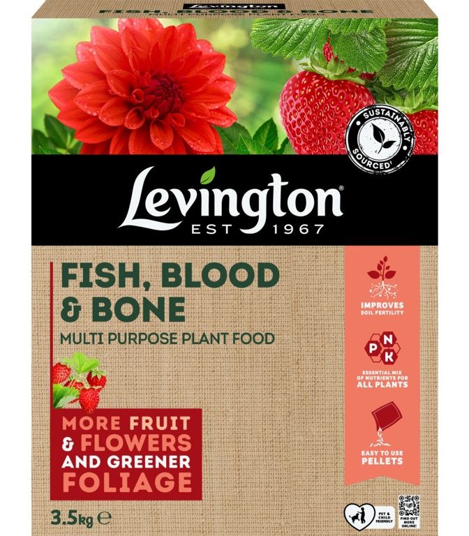 LEVINGTON FISH, BLOOD &amp; BONE 3.5KG