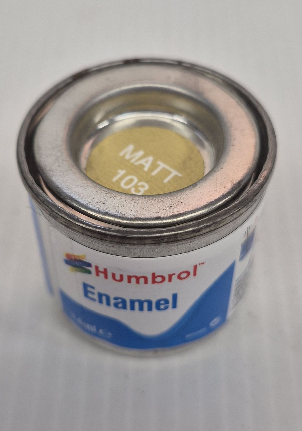 HUMBROL ENAMEL 14ML MATT 103 cream