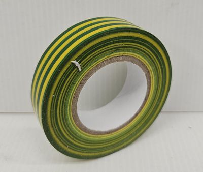 INSULATION TAPE GREEN &amp; YELLOW 20M