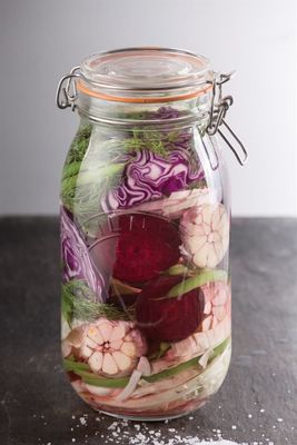 KILNER 1.5LT ROUND CLIP TOP JAR