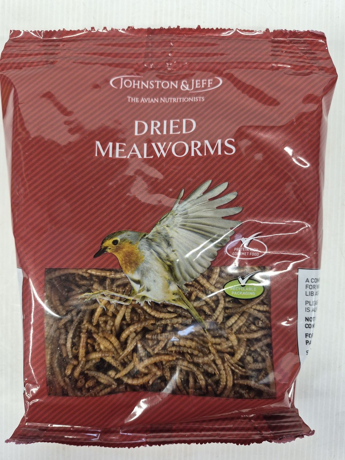 DRIED MEALWORMS 100G