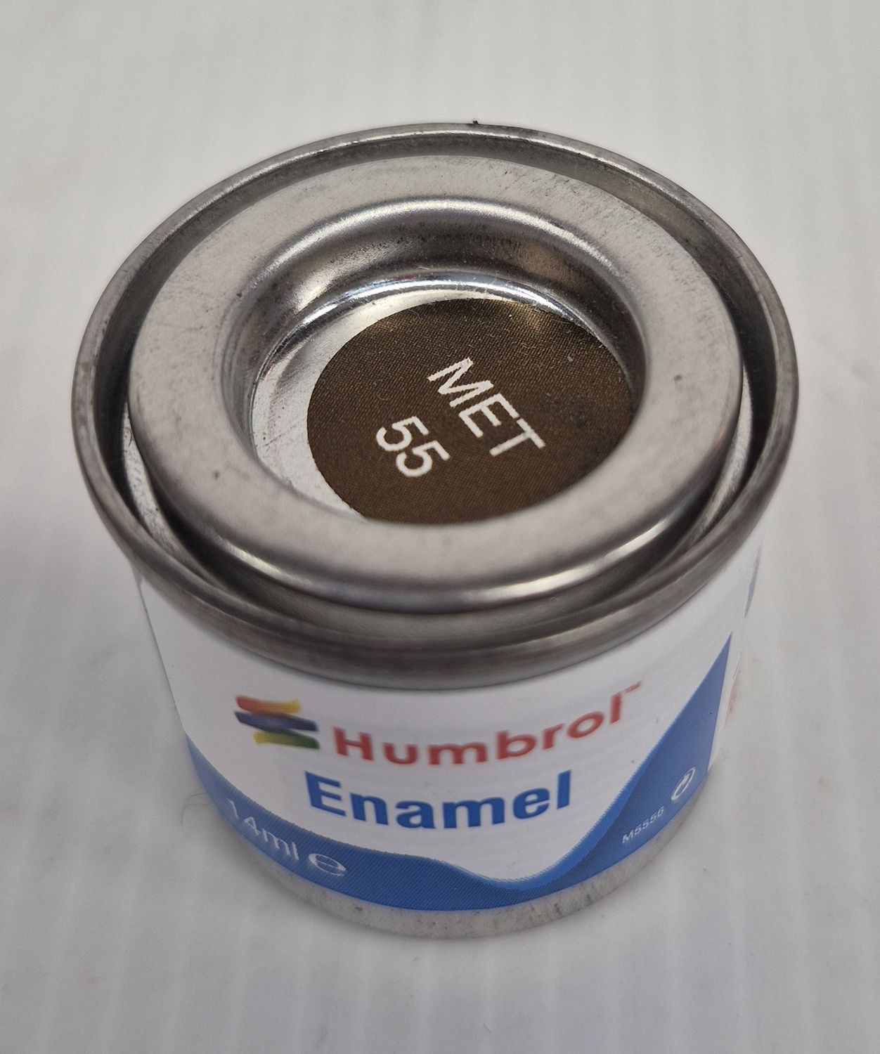 HUMBROL ENAMEL 14ML PAINT METALLIC 55