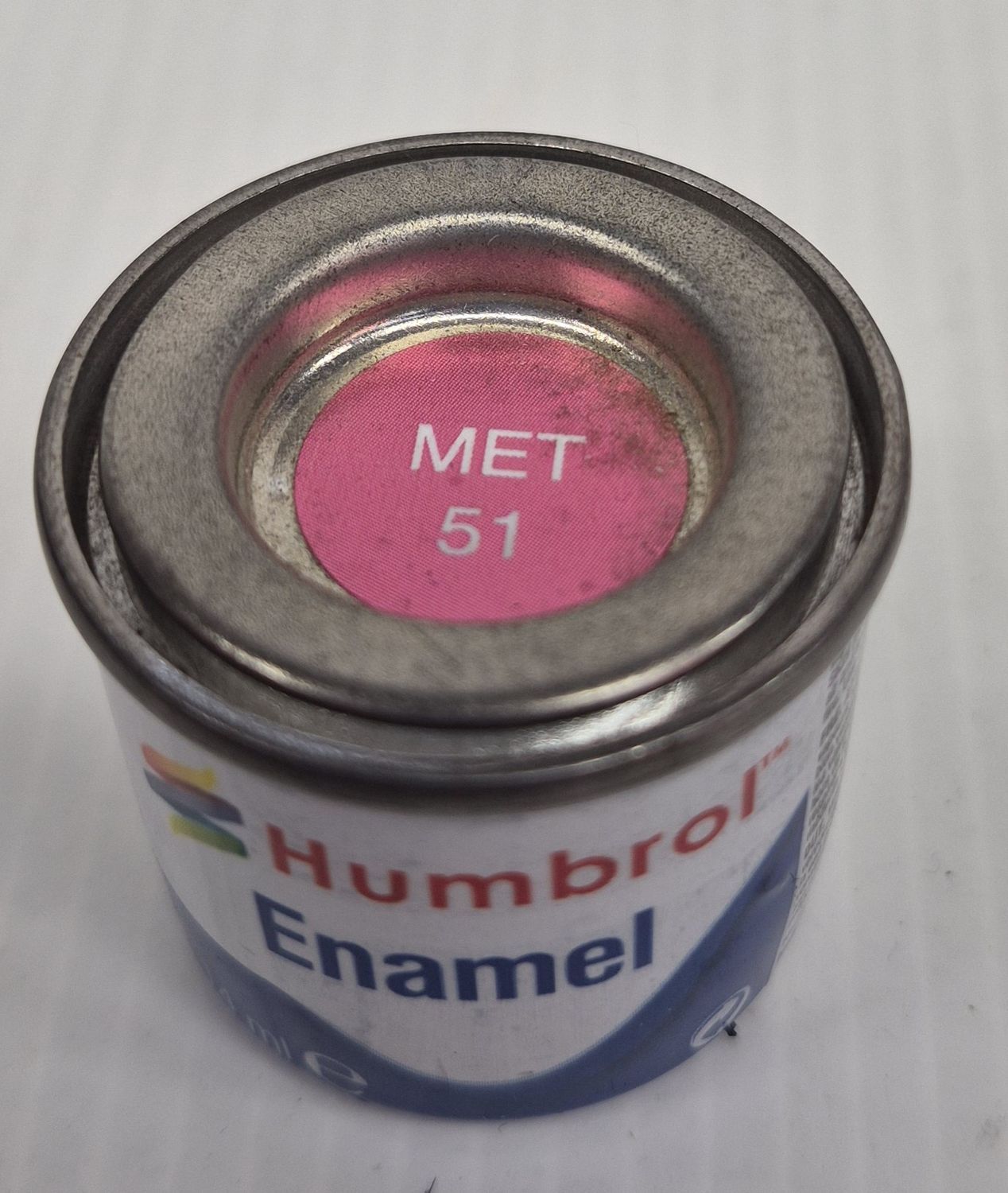 Humbrol 51 Metallic Red Enamel