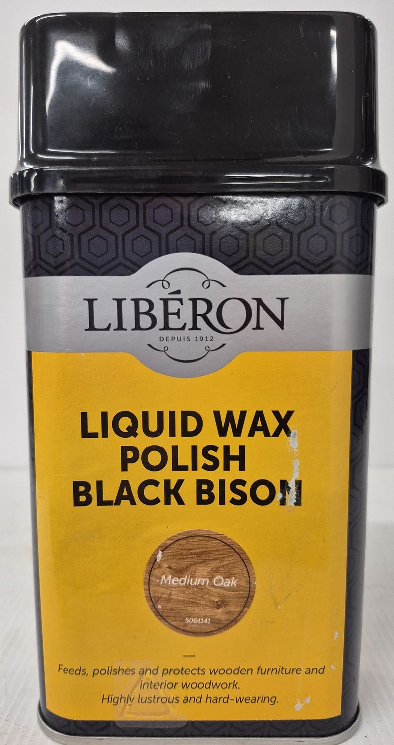 LIBERON LIQUID WAX 500ML MEDIUM OAK