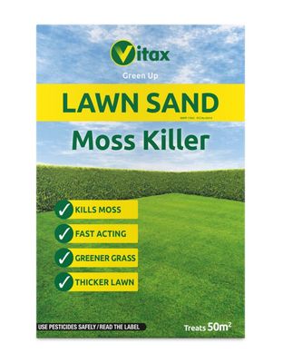 LAWN SAND MOSS KILLER 50M2