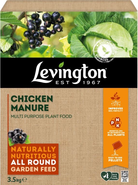 LEVINGTON CHICKEN MANURE 3.5KG