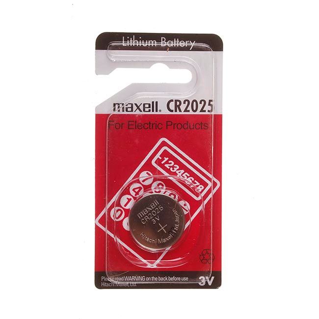 MAXELL CR2025 LITHIUM BATTERY