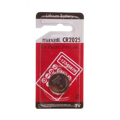 MAXELL CR2025 LITHIUM BATTERY