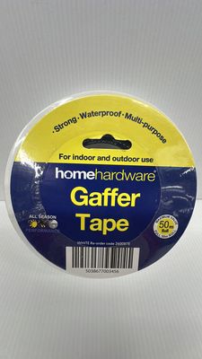 HOME GAFFER/DUCT TAPE 50M WHITE